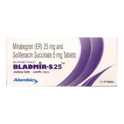 BLADMIR S 25 Tablet 10's - Bladder And Prostate Disorders-Dru