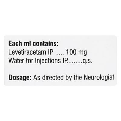 Levigress 100mg Injection 5ml - Epilepsy/Convulsion-Ant