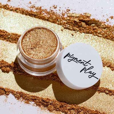 Pigment Play Iridescent Loose Pigment Powder - Lucky Green 2 gm - Loose Powder