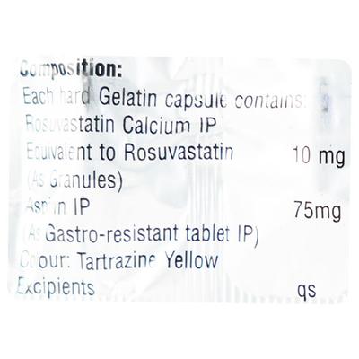 ROSUAID A 75 Capsule 10's - High Cholesterol-Dys