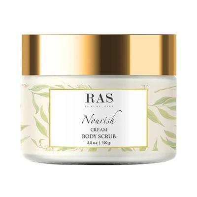 Ras Luxury Skincare Nourish Exfoliating Body Scrub 100gm - Scrubs & Exfoliants