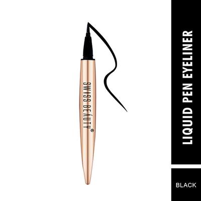 Swiss Beauty Ultra Black Liquid Pen Eyeliner -0.8ml - Eyeliners