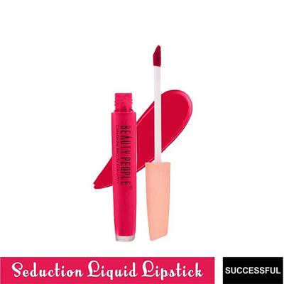 Beauty People Seduction Liquid Lipstick with Vit E and Rose Oil 11 Successful 5 ml - Liquid Lipsticks