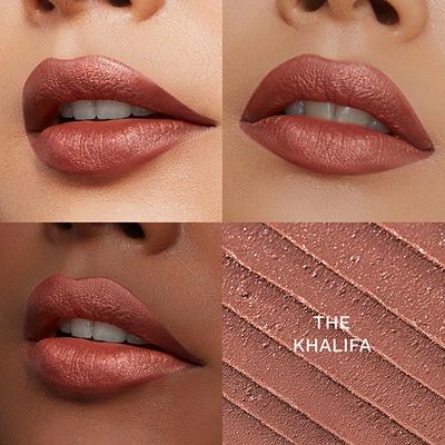 Pilgrim Glitter Lipstick The Khalifa-02 Luxurious 3-D Glitter Formula With Matte Finish Red/Orange 4.2 g - Lipsticks