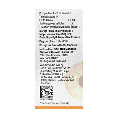 TIMOSTAR BAK FREE Eye Drops 5ml - Glaucoma-Ant