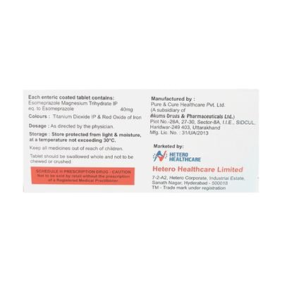 4PH 40mg Tablet 10's - Ulcer/Reflux/Flatulence-Aaa