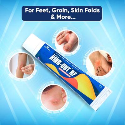 Mankind'S Ring-Out Rf Anti Fungal Cream 12gm - Itching/Rashes
