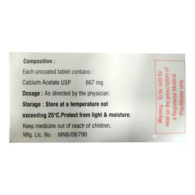 Hypophos 667mg Tablet 10'S - Supplements-Cal