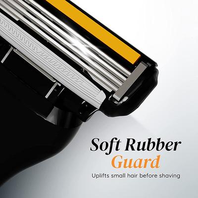 LetsShave Pro 4 Razor + Shaving Foam 200 gm + Razor Cap - Men - Razors & Cartridges