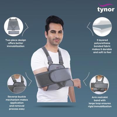 Tynor Universal Shoulder Immobilizer (Child) (C 02) - Neck/Shoulder Supports