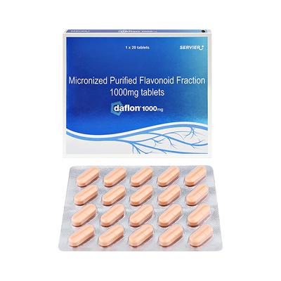 DAFLON 1000mg Tablet 20's - Varicose Veins-Phl