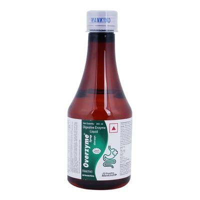 Overzyme Saunf Flavour Syrup 200ml - Digestion-Dig