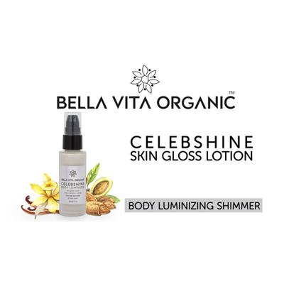 Bella Vita Organic Celeb Shine Body Shimmer Gloss Lotion 50 ml - Lotions & Creams