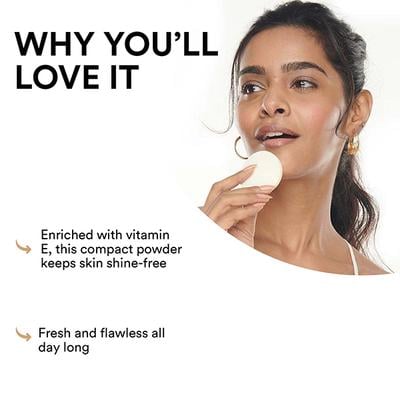 SUGAR POP Longwear Compact - 03 Honey 9 gm - Compact Powder