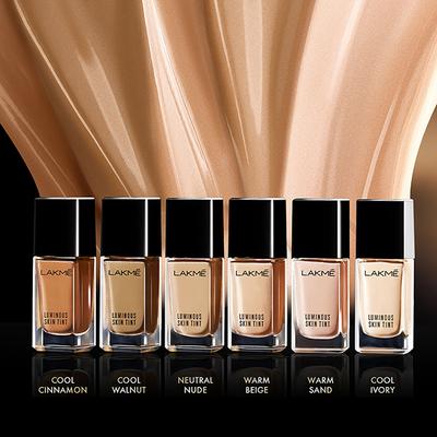 Lakme Absolute Luminous Skin Tint Foundation W160 Warm Sand 23 ml - Foundation