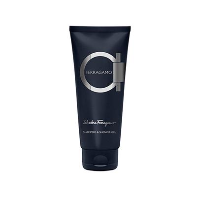 Salvatore Ferragamo Pour Homme Set (Eau De Toilette 100ml + Shampoo and Shower Gel 100ml + Purse Spray 10ml) 3's - Men Perfumes (Edt/Edp)