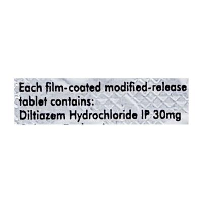Channel 30mg Tablet 10'S - Angina