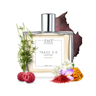 EM5 Trace 2.0 Unisex Perfume - Leather Sweet Animalic, Eau de Parfum Spray for Men & Women 50 ml - Men Perfumes (Edt/Edp)