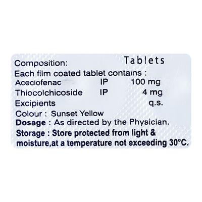 THIOBEST A 4 Tablet 10's - Pain relief-Nsa