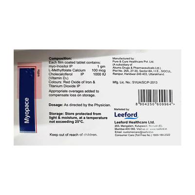 MYOPACE Tablet 10's - Supplements-Sup