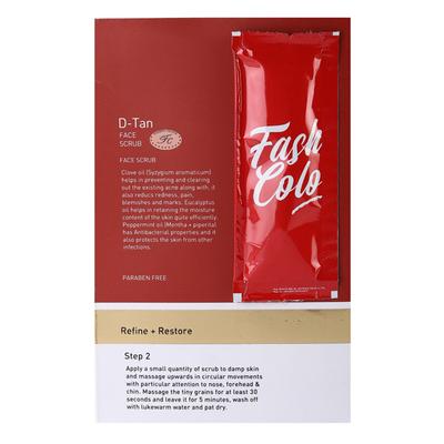 Fashion Colour Dtan Facial Kit (On The Go) 125 gm - Facial Kits