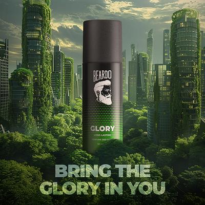 Beardo Glory and Whisky Smoke Bourbon Body Spray Long Lasting Deo Deodorant Spray - For Men 150 ml 2's - Men Deodorants/Roll-Ons