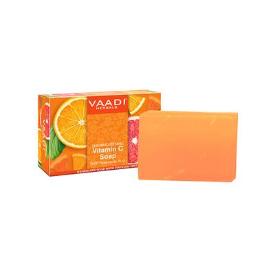 Vaadi Herbals Vitamin C Soap For Tan Removal & Instant Brightening 75 gm - Soaps