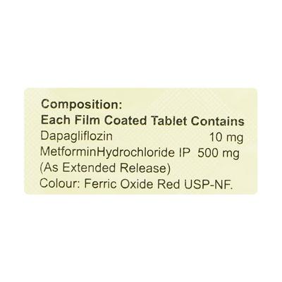 VOAGE M 10/500 Tablet 10's - Diabetes-Ant