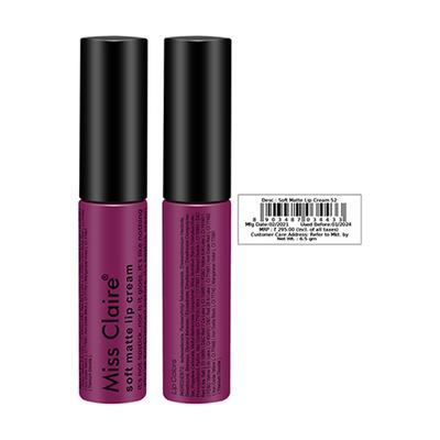 Miss Claire Soft Matte Lip Cream 52 6.5 Gm - Lipsticks