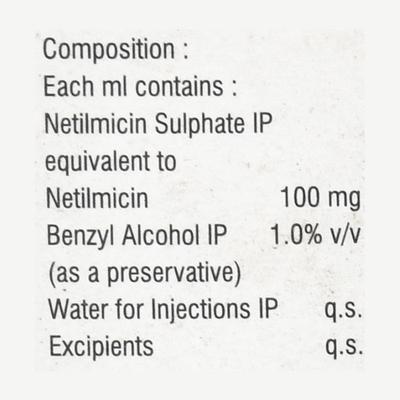 Netromax 300mg Injection 3ml - Bacterial Infections-Ami