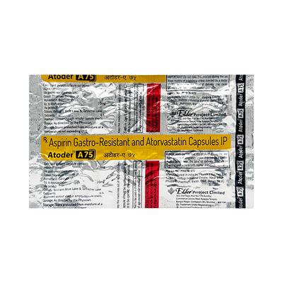ATODER A 75 Capsule 10's - High Cholesterol-Dys