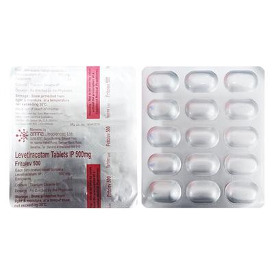 FRITOLEV 500 Tablet 15's - Epilepsy/Convulsion-Ant