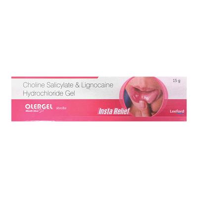 OLERGEL INSTA RELIEF Mouth Ulcer Gel 15g - Anaesthesia - Local-Ana