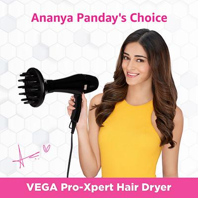 VEGA Pro Xpert 2200w Professional Hair Dryer with Cool Shot (VHDP-03) Black 1 gm - Hair Dryers