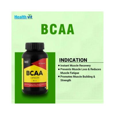 Healthvit Fitness BCAA (2-1-1) - Capsules 60's - General Health