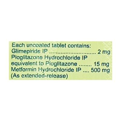 Triexer 2mg Tablet 10'S - Diabetes-Ant