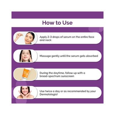 The Derma Co. 15 Percent Niacinamide Face Serum for Acne Marks Zinc Day + Night 30ml - Face Serum