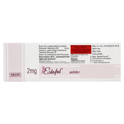 ESTOFOL 2mg Tablet 28's - Hormonal Therapy-Oes