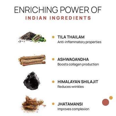 The Tribe Concepts Collagen Boosting Shilajitadi Thailam 12 ml - Highlighters & Illuminators
