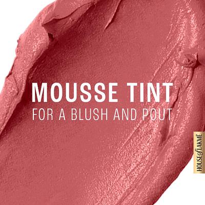 Lakme Double Duty Lip & Cheek Mousse Matte Lipstick & Soft Blush, Nude Cushion,9gm - Lipsticks