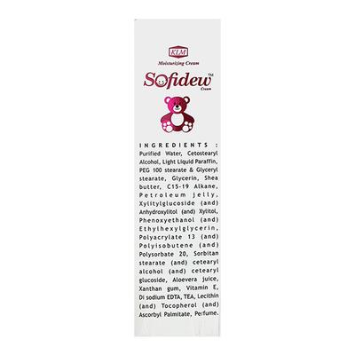 Sofidew Moisturizing Cream 100gm - Dry Skin-Emo