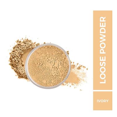Matt Look Face Makeup Banana Luxury Loose Powder Translucent, Ivory 12 gm - Loose Powder
