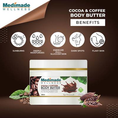 Medimade Cocoa And Coffee Body Butter (Pack of 2) 1's - Body Butter