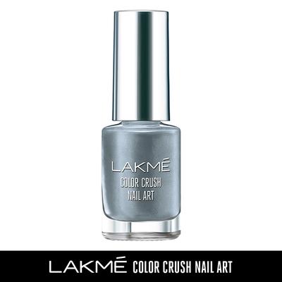 Lakme Color Crush Nailart M14 Sand Blue 6 Ml - Nail Polish