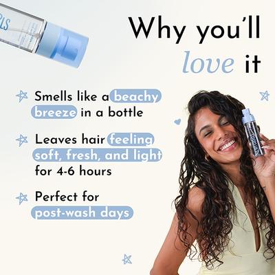 Fix My Curls Hair Mist Crystal Aqua 100 ml - Hair Sprays & Mists