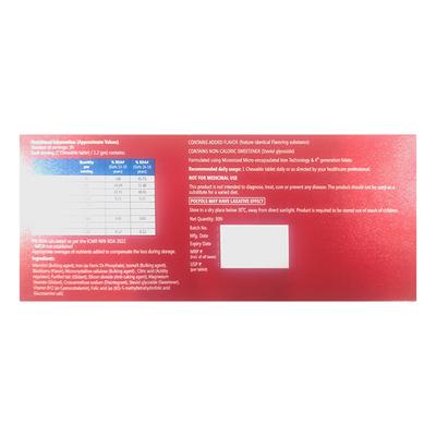 TASIRON 30 ADDED BLACKBERRY FLAVOR Chewable Tablet 10's - Anaemia-VMA