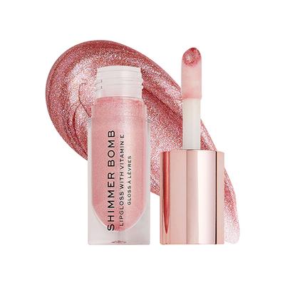 Revolution Shimmer Bomb Glimmer Nude 4.5 ml - Lip Glosses
