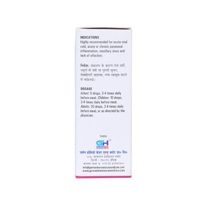German's Sinus Care and Cure Drops 30 ml - Homeopathic Drops