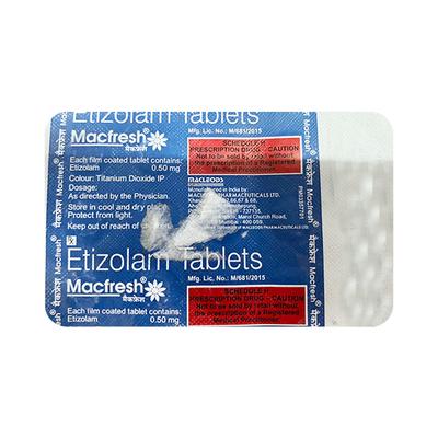 MACFRESH 0.5 Tablet 15's - Anxiety-Anx