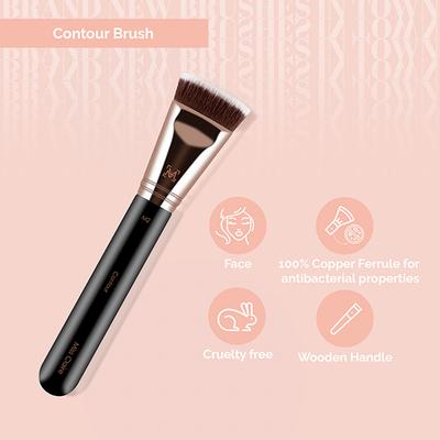 Miss Claire M2 - Contour Brush (Rose Gold) 1's - Face Brush